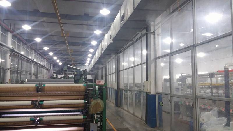 工業(yè)吊扇+冷風機+噴霧降溫視頻案例