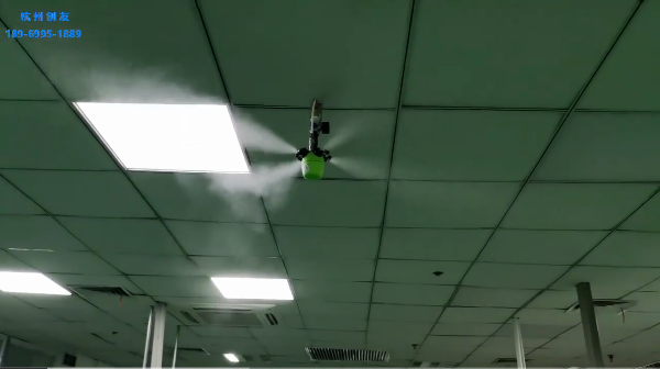 三花集團-先途電子SMT車間干霧噴霧加濕視頻案例